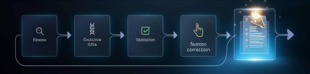 A comparison chart showing logos of various LLMs (GPT-4, Claude, Gemini, Llama) with distinct features highlighted for content creators.