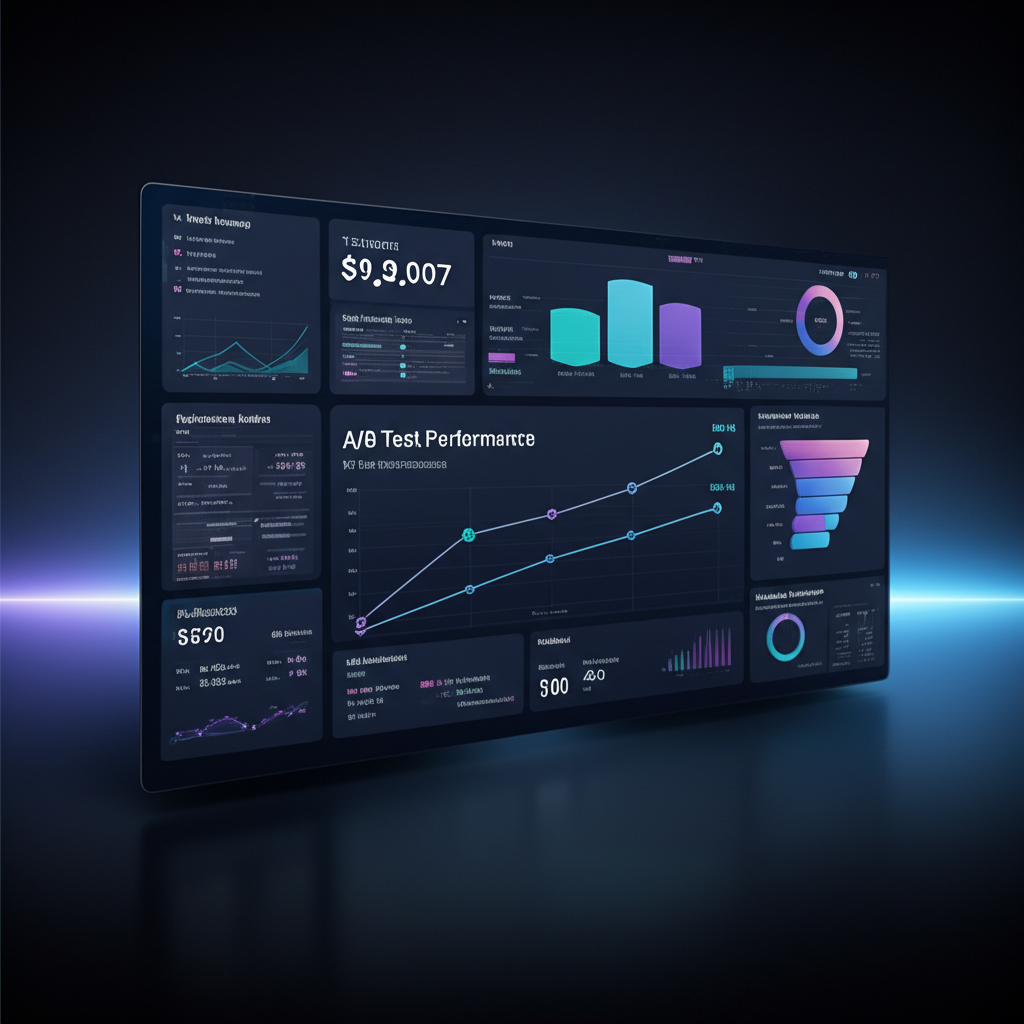 체크리스트와 돋보기가 놓인 서류 이미지