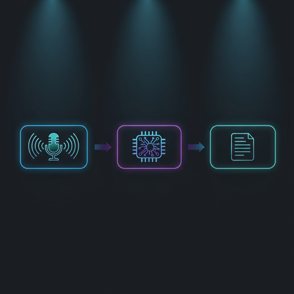 클로바노트 메인 화면 스크린샷, 음성 기록 및 요약 기능