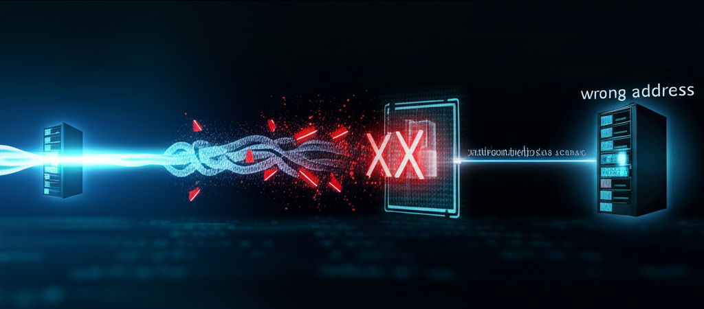 Diagrams showing different causes of API connection errors such as network issues, incorrect API keys, and wrong endpoints.