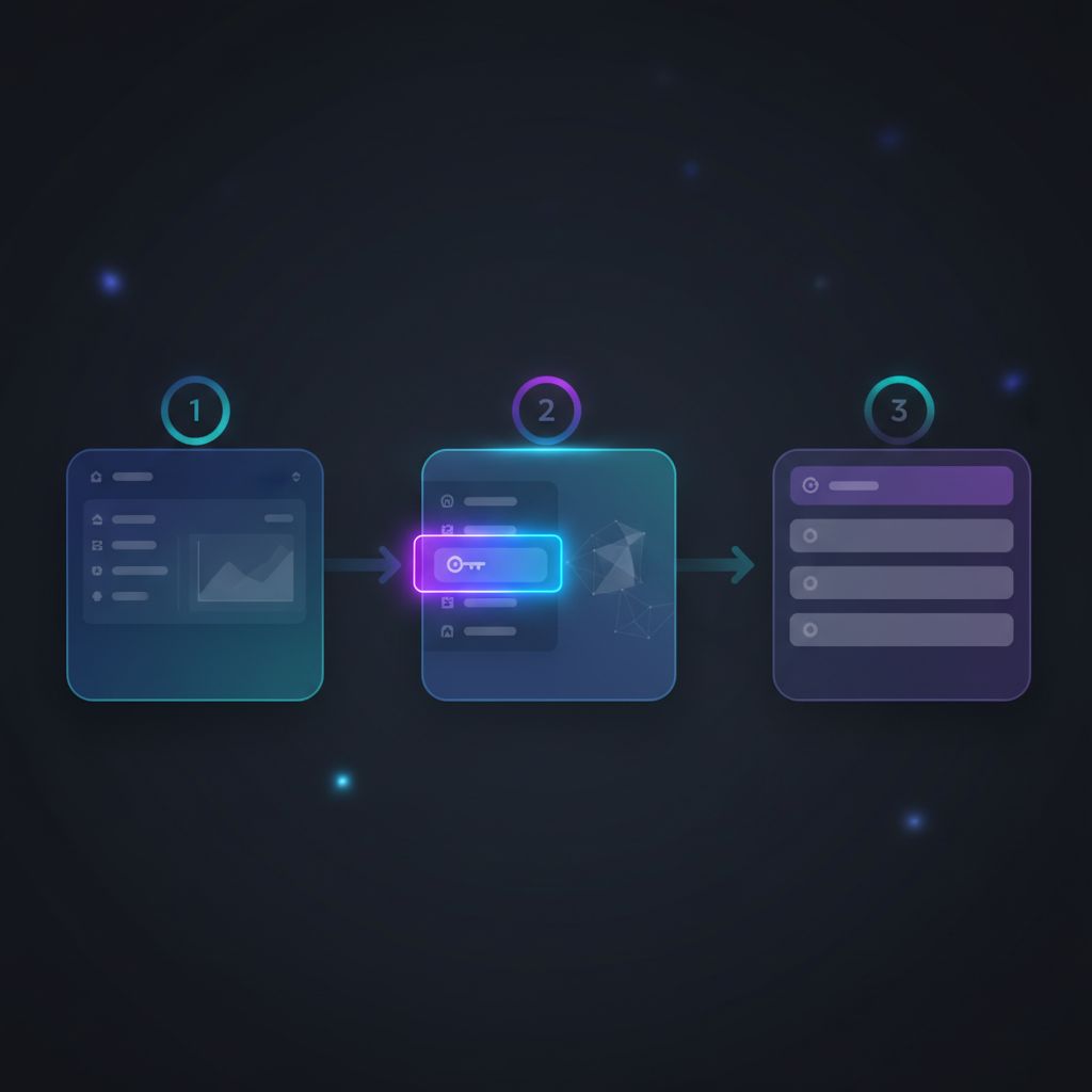 Google AI Studio API 키 생성 메뉴 접근 화면