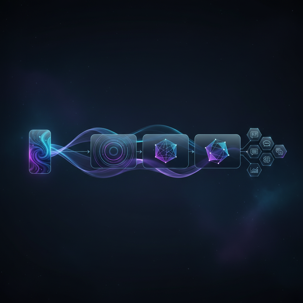 A futuristic digital globe with various API endpoints connecting to different business applications, symbolizing global reach and diverse opportunities with Gemini API.