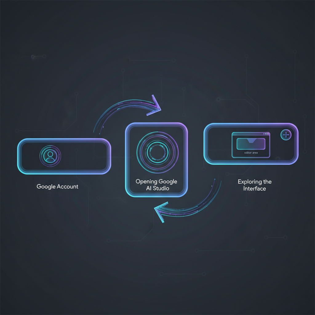 Google AI Studio main dashboard showing project list and create new prompt button