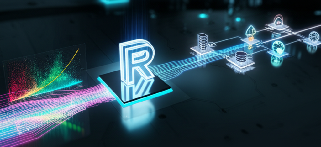 R 디플로이 머신러닝 모델 자동화 workflow diagram