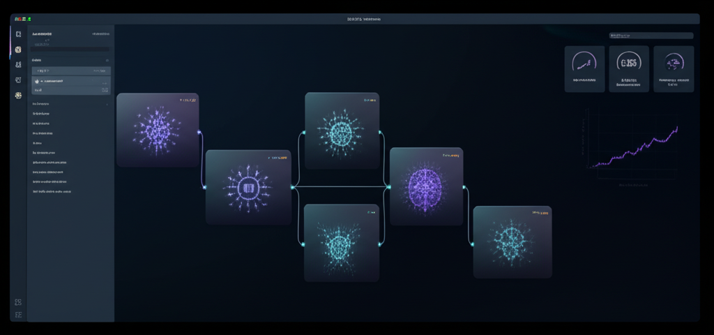 A dashboard showing Make's operational metrics, cost savings, and ROI projections